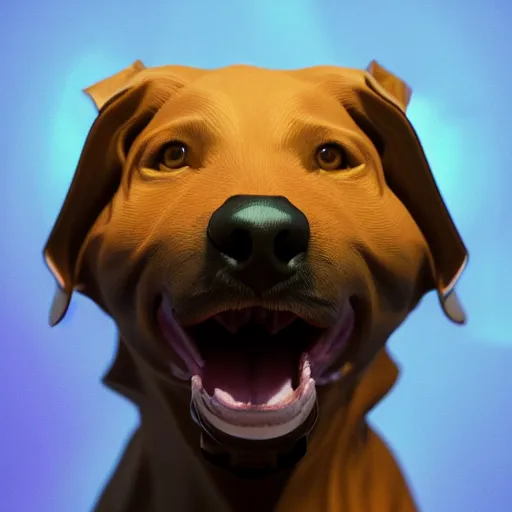 Prompt: a beautiful surreal dog smiling, highly detailed, liquid oilpaint, gustave dore, leonardo da vinci, trending on artstation, lucid and intricate, rectilinear, digital art, octane, redshift, vray, 8 k, 6 4 megapixels, zbrush central, behance hd, hypermaximalist, well rendered