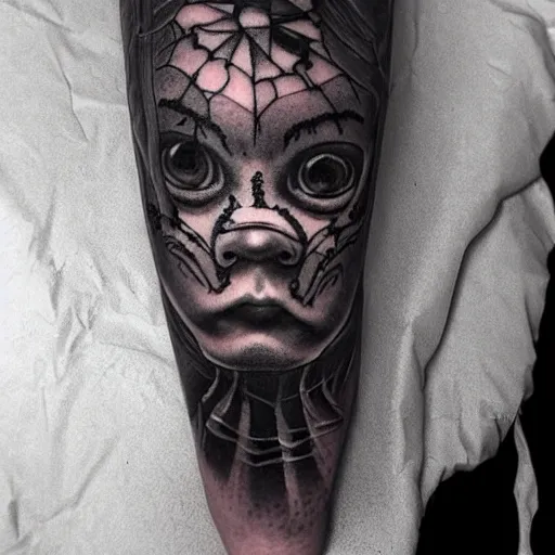 41 Scary Tattoo Designs for Brave Men and Women