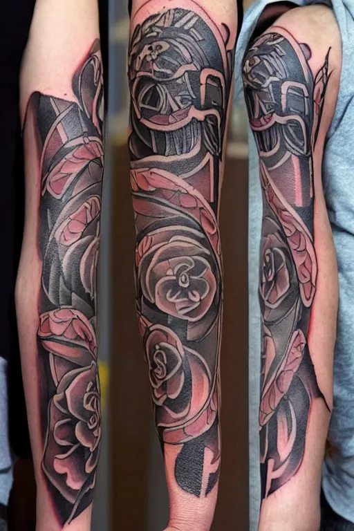 Image similar to tattoo by Ryan Ashley