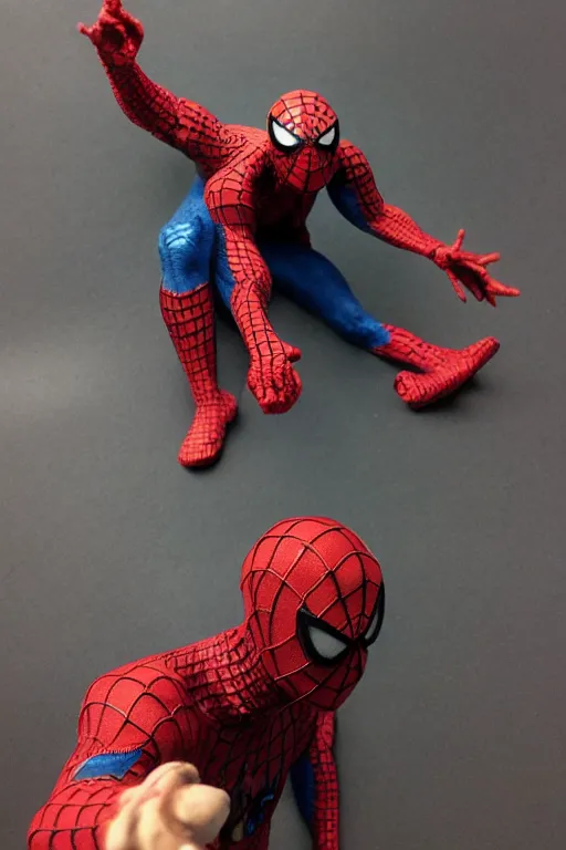 Image similar to 35mm photo of creepy spiderman mutant monster, photorealistic, detailed, horror