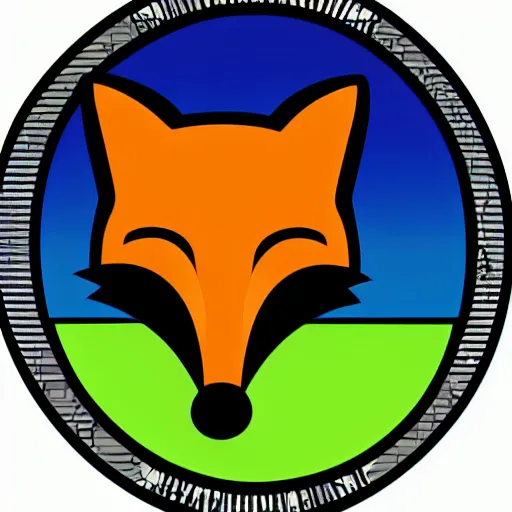 Prompt: fox subject, sticker, highly detailed, colorful, illustration, smooth and clean vector curves, no jagged lines, vector art, logo