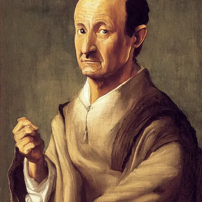 John Locke From Tv Show Lost Early Netherlandish Stable Diffusion