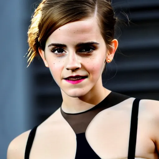 Image similar to emma watson is a pickle!!!, highly detailed, cinematic, extremely high quality, hd, 4 k, 8 k, professional photographer, 4 0 mp, lifelike, top - rated, award winning, realistic, detailed lighting, detailed shadows, sharp, no blur, edited, corrected, trending