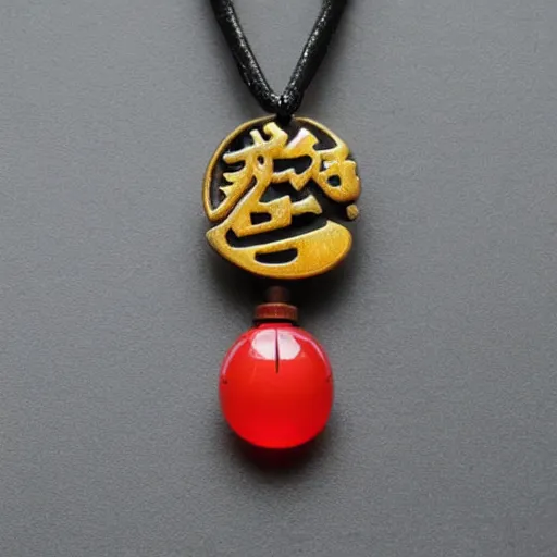 Image similar to chinese necklace metroid