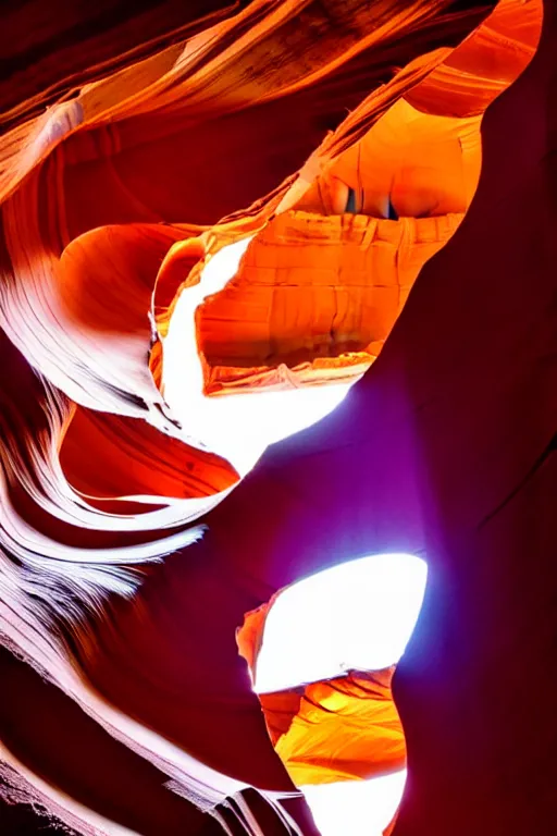 Image similar to antelope canyon inside a mountain