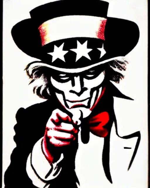 Image similar to anonymous as uncle sam propaganda poster, ultra realistic concept art intricate detail