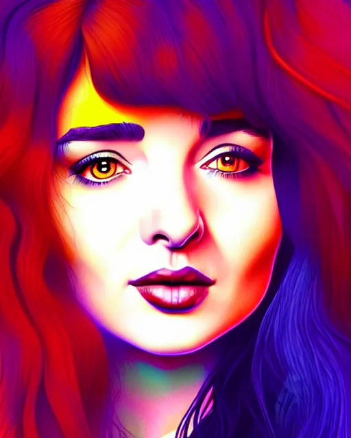 Prompt: richly detailed color illustration young kate bush illustrated by artgerm and mina petrovic and timothy kong and marina federovna. 3 d shadowing