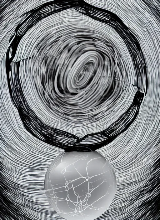 Image similar to ghost sphere, abstract, digital art, 4 k, 8 k, 1 6 k, 1 0 0 0