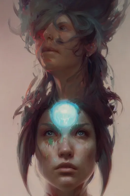 Image similar to Portrait of Ego Death, by Ruan Jia and Mandy Jurgens and Artgerm and Andreas Rocha and Greg Rutkowski