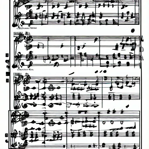 Image similar to sheet of music