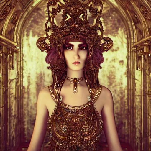 Prompt: princess, photo, ornate, breathtaking, surreal, intricate, detailed, octane render 4 k