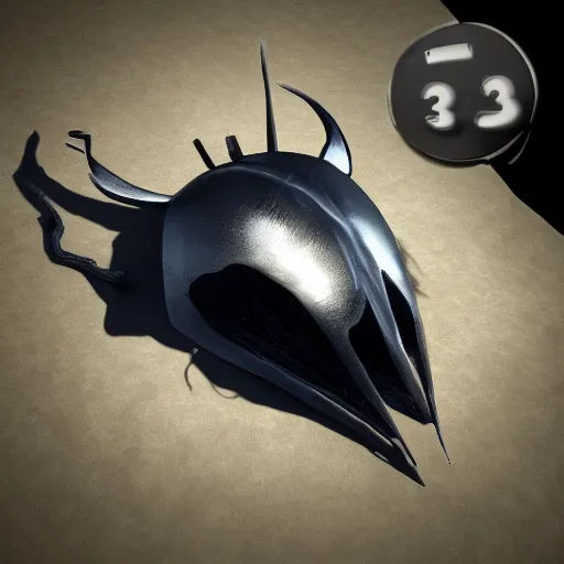 Prompt: photorealistic 3 d hollow knight