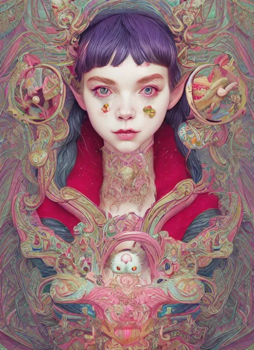 Image similar to cute elf : : by martine johanna and simon stalenhag and chie yoshii and casey weldon and wlop : : ornate, dynamic, particulate, rich colors, intricate, elegant, highly detailed, centered, artstation, smooth, sharp focus, octane render, 3 d