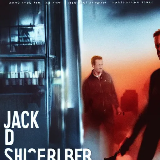 Image similar to movie poster of jack bauer working for the scp foundation