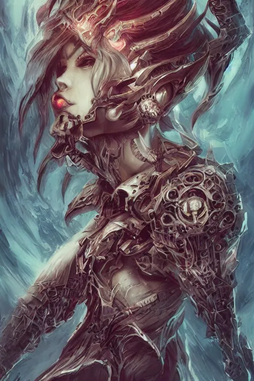 Image similar to An evil monster by ross tran, hyper-detailed, intricate, wide angle, beautiful, fantasy, concept art