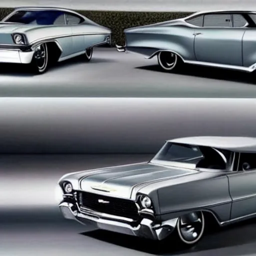 Image similar to chevy belair concept car for 2 0 2 5