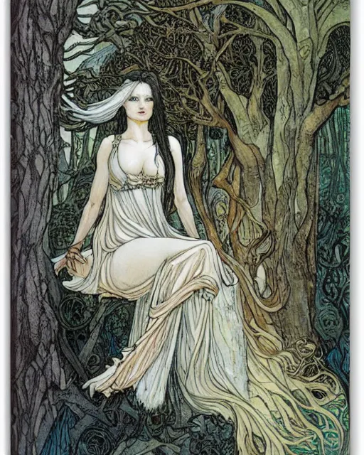 Prompt: the oracle of trees by rebecca guay, masterpiece