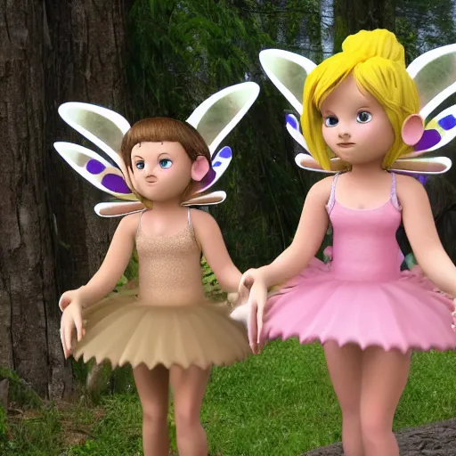 Prompt: toilet fairies
