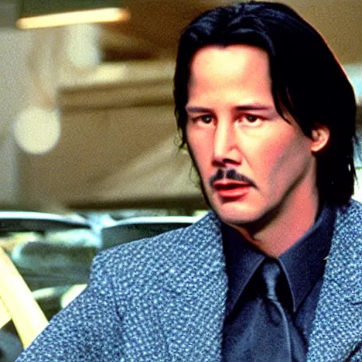 Image similar to Keanu reeves In Back to the future 4K detailed super realistic