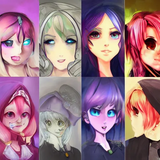 Image similar to detailed beatutiful character art on amino