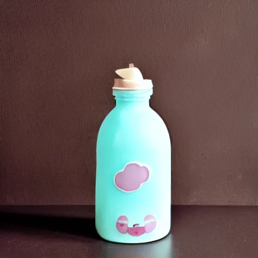 Image similar to kawaii baby bottle