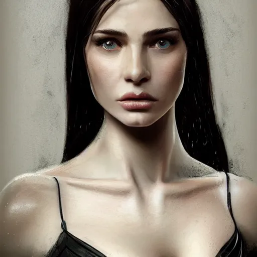 Prompt: Rachel Connor from premier model management, models.com, FORD Robert Black agency, physically accurate, moody dynamic dramatic lighting, very very intricate, very very elegant, highly detailed, digital painting, artstation, HR GIGER, Hieronymus Bosch, Francis Bacon, concept art, smooth, very beautiful, sharp focus, illustration, art by artgerm and greg rutkowski and alphonse mucha