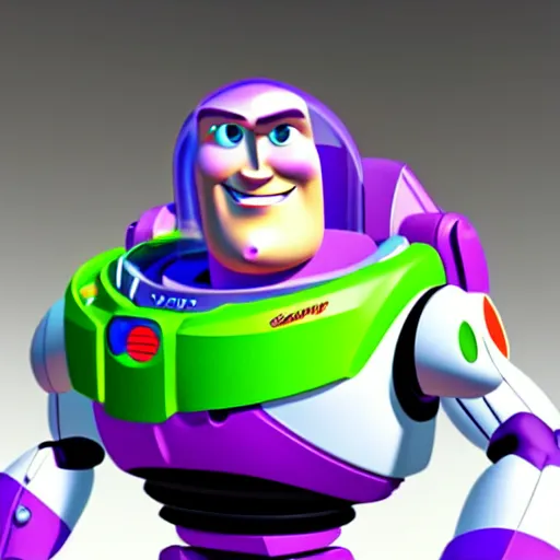 Prompt: Buzz Lightyear as an Autobot from Transformers, ultra high quality render, ray tracing, reflections, dramatic lighting