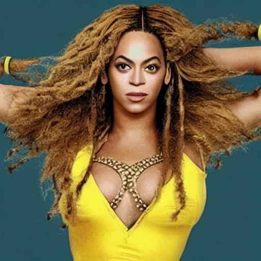 Image similar to beyonce as a bee