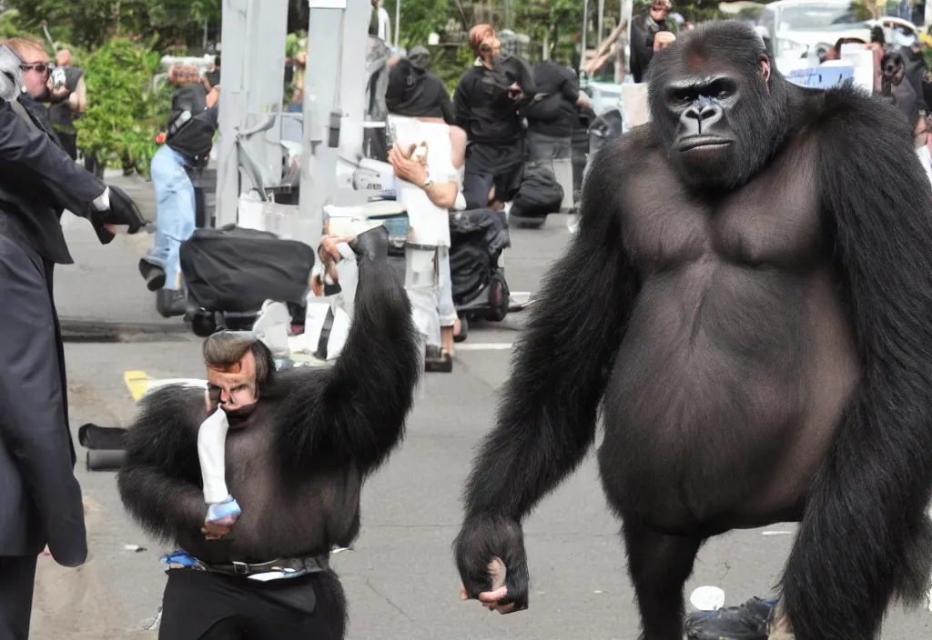 gorilla cage costume