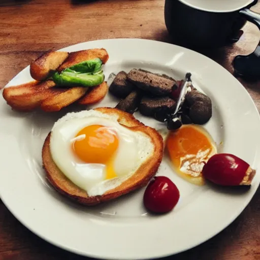 Image similar to full metal english breakfast