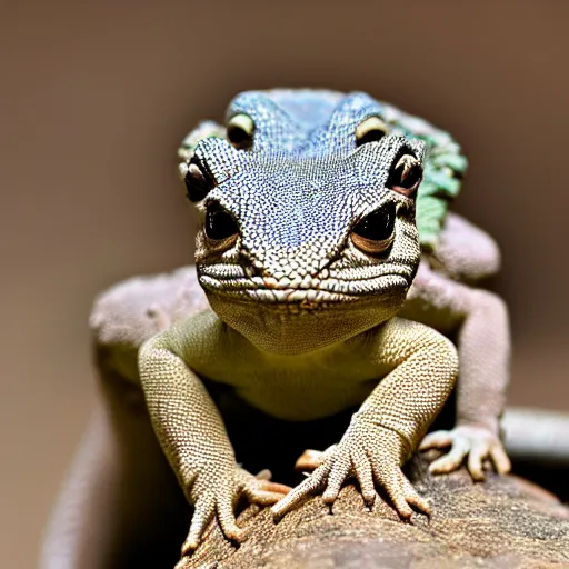 Image similar to photo of a lizard puppy