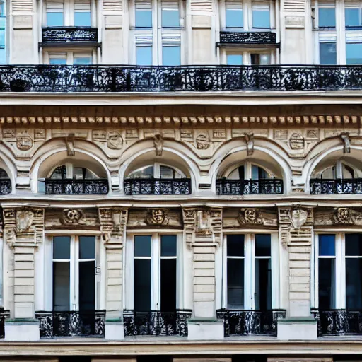 Prompt: a building in paris