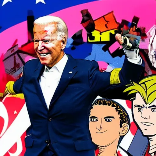 joe biden as a jojo character | Stable Diffusion | OpenArt