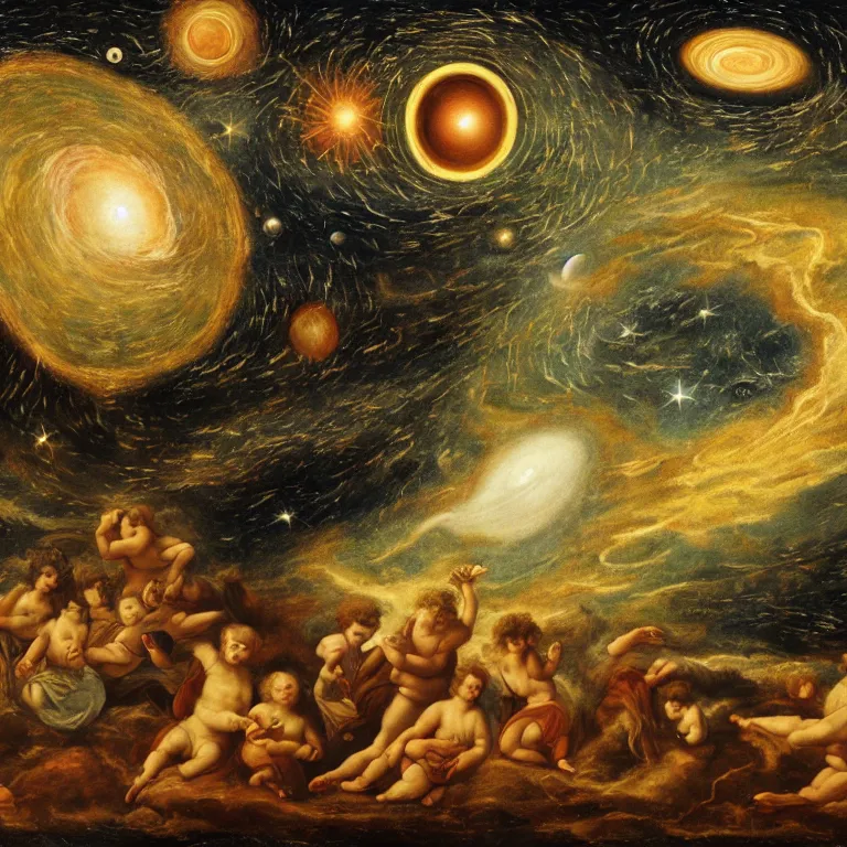Image similar to the day before the birth of the universe