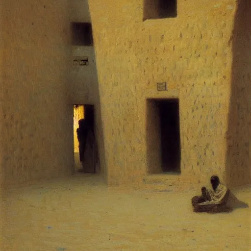 Image similar to timbuktu, by henry ossawa tanner