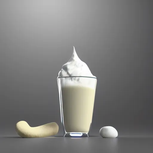 Image similar to yogurt!!! Gorilla, masterpiece, ((octane render, Nvidia raytracing demo))