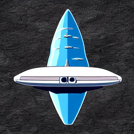 Prompt: spaceship in the style of star trek