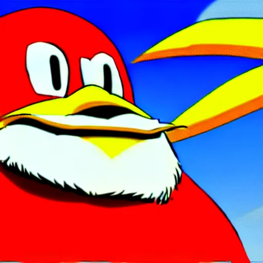 Prompt: professional illustration of dr. robotnik from sonic standing over the lorax, the lorax is making a longing face, blushing, digital drawing, dark outlines