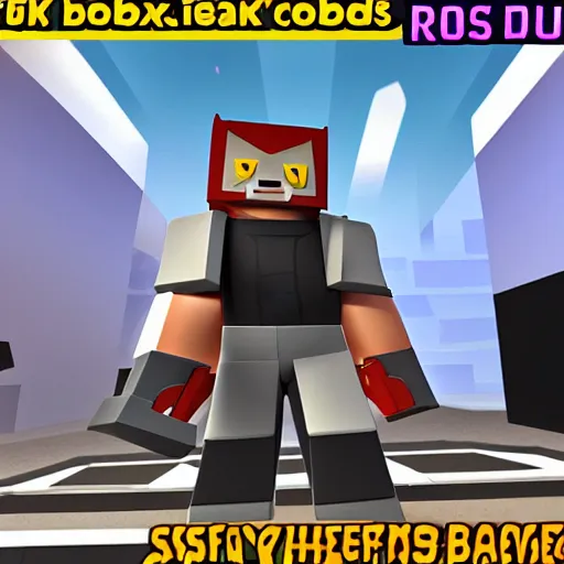 Prompt: the final boss of roblox