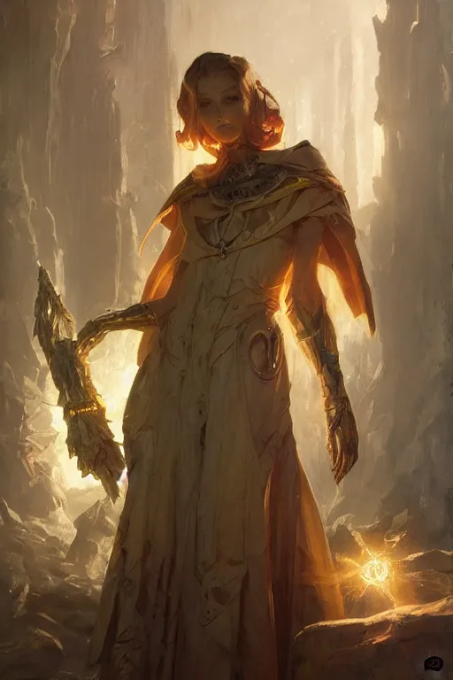 Image similar to ainz ooal gown as doctor who, radiant light, caustics, heroic, bright iridescent light, by gaston bussiere, bayard wu, greg rutkowski, maxim verehin bloom dramatic lighting