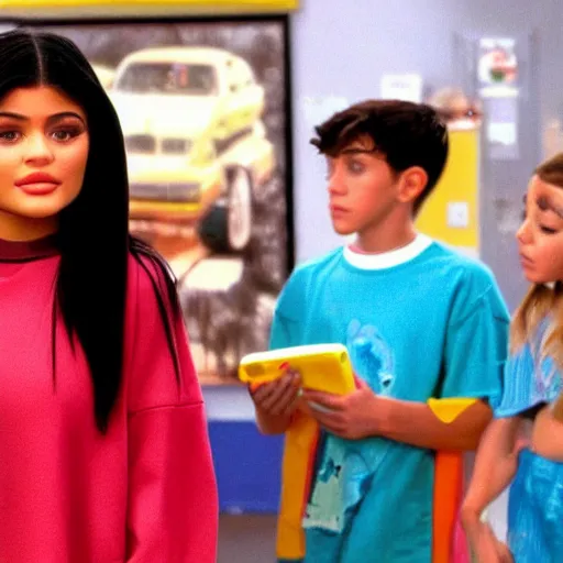 Image similar to still full shot photo of kylie jenner in malcolm in the middle