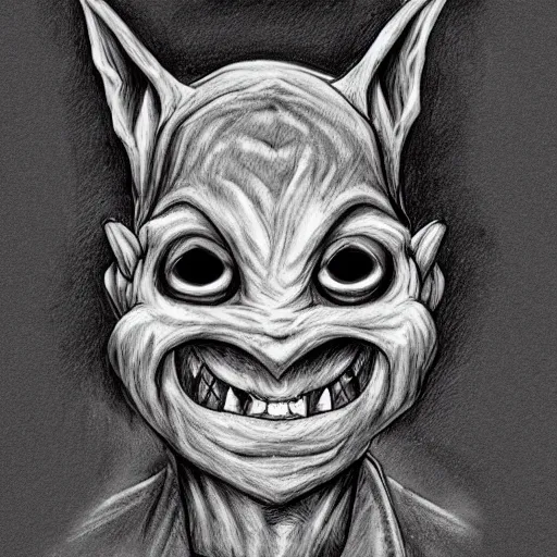 Image similar to eyeless monster, ears ears ears, D&D, high quality, trending on artlist