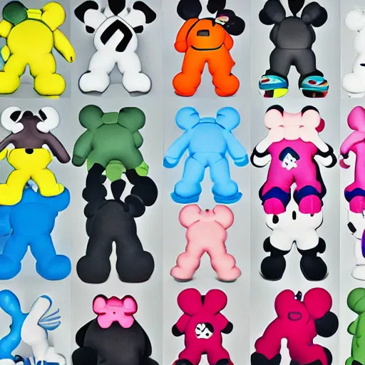 Image similar to new kaws collection