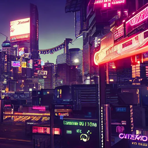 Image similar to auckland city at night, cyberpunk 2 0 7 7 style