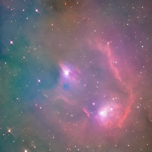 Image similar to jwst photo of a nebula, 8 k