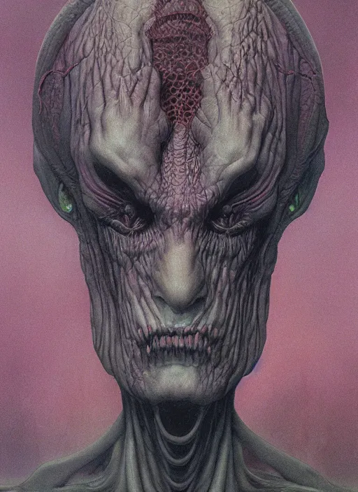 Image similar to a portrait of a demon by wayne barlowe