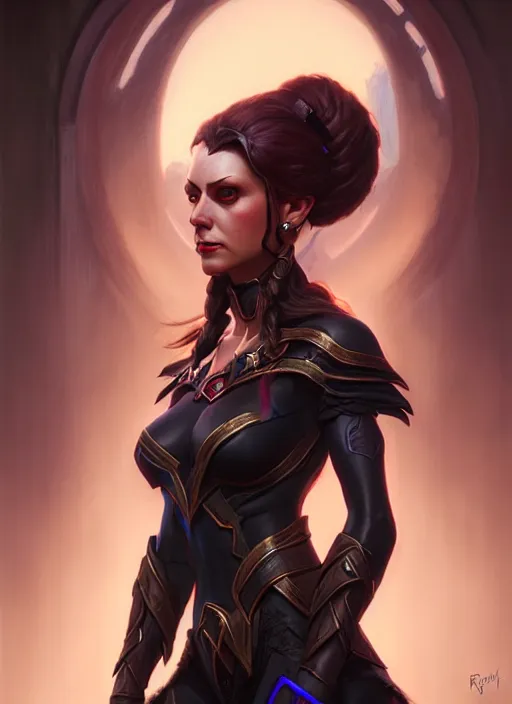 Image similar to a _ fantasy _ style _ portrait _ painting _ of widow, oil _ painting _ unreal _ 5 _ daz. _ rpg _ portrait _ extremely _ detailed _ artgerm _ greg _ rutkowski _ greg