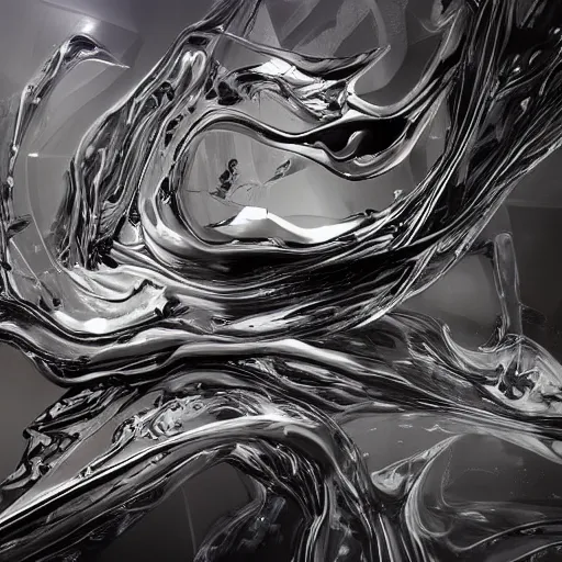 Image similar to digital sci-fi oily gloss reflection zaha hadid airport motherboard wall structure with organic forms in liquid and oil on the coronation of napoleon painting, on moon with medium size man walking with black background and digital billboard in the middle. unreal engine 5, keyshot, octane, artstation trending, by Zaha Hadid architects, by Matrix film color, high contrast pinterest black plastic, dark atmosphere pinterest tilt shift, 4k, 8k, 16k.