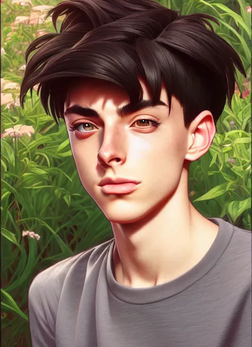 Image similar to cute kai havertz, natural lighting, path traced, highly detailed, high quality, digital painting, by don bluth and ross tran and studio ghibli and alphonse mucha, artgerm