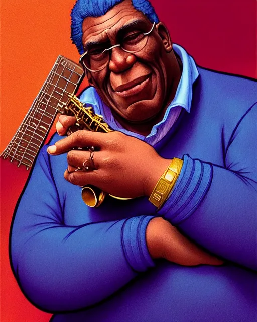 Image similar to disney pixar portrait 8 k photo of blues musician howlin'wolf : : by weta, greg rutkowski, wlop, ilya kuvshinov, rossdraws, artgerm, annie leibovitz, rave, unreal engine, alphonse mucha : :